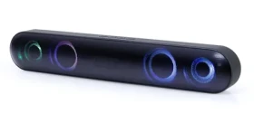 Gembird SPKBT-BAR400L čierna / Soundbar / Bluetooth 5.0 / LED podsvietenie / 2x5W / microSD (SPKBT-BAR400L)