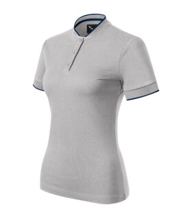 Diamantová polokošeľa strieborná šedá 2XL