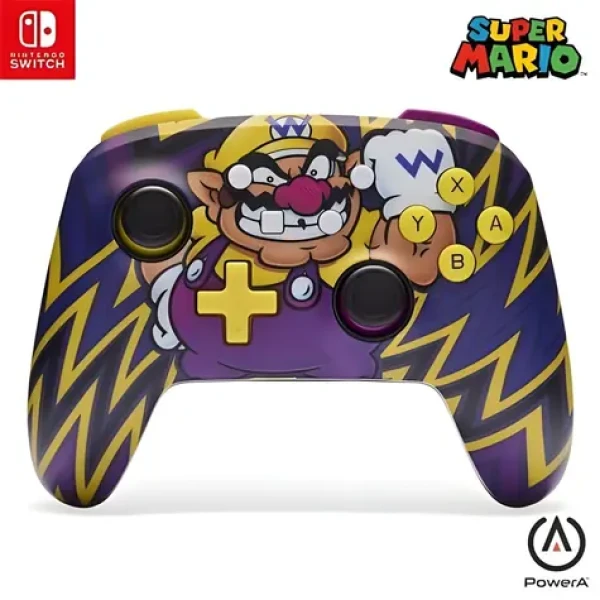 PowerA Super Mario Wario / Bezdrôtový ovládač / Nintendo Switch (NSGP0343-01)