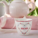 GREEN GATE Porcelánový latte cup Mom 300 ml