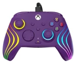 Turtle Beach Afterglow Wave fialová / Gamepad / pre Xbox Series X/S, Xbox One, PC / USB-C / RGB podsvietenie (TBC-2002-45)