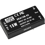 MEAN WELL SKA15A-15 DC / DC menič napätia 15 W Počet výstupov: 1 x; SKA15A-15