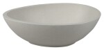 SAPHO - PUNC betónové umývadlo na dosku vrátane výpuste, 53x39cm, biely pieskovec BH7000