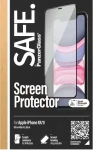 PanzerGlass SAFE pre iPhone 11/XR čierna / Tvrdené sklo / Case Friendly / plne nalepovacie / 0,6 mm (SAFE95005)