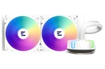 Zalman Reserator5 Z24 ARGB biela / Chladič CPU / vodný / 240 mm / ARGB / ZE1225ASHx2 (Reserator Z24 ARGB White)