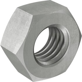 Fischer 537690 šesťhranná matica M16 ocel pozinkované žiarom 50 ks; 537690