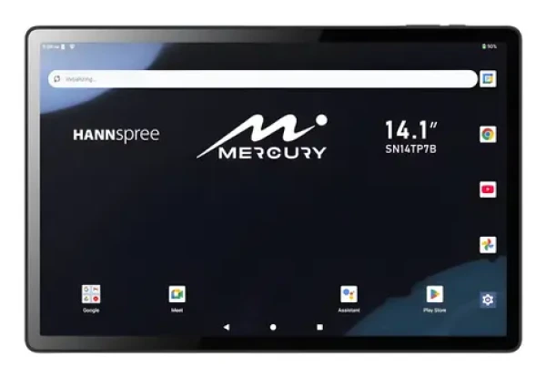 Hannspree HANNSpad SN14TP7B Mercury čierna / Tablet / 14,1 "IPS / MediaTek MT8786 / 6GB / 128GB / LTE / Android 15 (SN14TP7B)