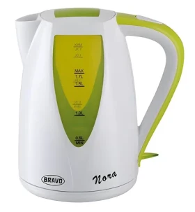 Bravo Nora B-4781 bielo-zelená / Rýchlovarná kanvica / 1,7 l / 2150 W (100001090463)