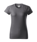 Základné dámske tričko steel grey XS