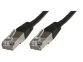 MicroConnect CAT5e F/UTP 3M CCA čierna / PVC (B-FTP503S)
