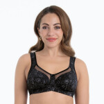 Pohodlná podprsenka Clara Art 5873 black/anthracite - Anita Classix 445 black/anthracite 100F