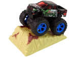 Mamido Elektrické autíčko Monster Truck Big Foot s gumovými pneumatikami a šmýkačkou