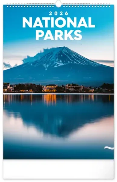 NOTIQUE Nástenný kalendár Národné parky sveta 2026, 33 x 46 cm (PGN-35507-L)