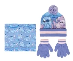 Cerdá STITCH zimný set (čiapky nákrčník rukavice) (10200617)