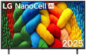 LG 43NANO81A6A NanoCell 43'' 4K Ultra HD WebOS 25