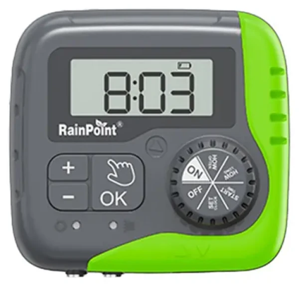 RainPoint IK15P / Solárna zavlažovacia sada / až 15 rastlín / 5 W solárny panel / USB-C / IPX4 (IK15P)