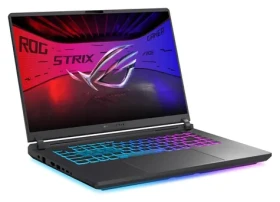 Asus ROG Strix G16 G614PM-TS274WZ sivá / Herný notebook / 16" WQXGA / AMD RYZEN 9 8940HX / 32GB / 1TB SSD / RTX 5060 8GB (G614PM-TS274WZ)