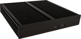 Akasa Plato NE Compact 1.4L čierna / Mini ITX / možnosť zavesenia na stenu / hliník / OEM / bez ventilátora (A-NUC59-M1B)