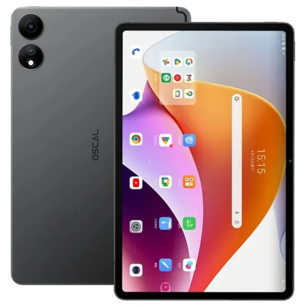 OSCAL ELITE 1 šedá / 12.1" / OC 2.2GHz / 8GB / 256GB / BT / GPS / 12 + 13 MP / Android 14 (6931548321866)