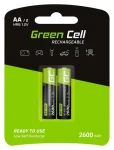 Green Cell GR05 / Nabíjacie batérie / AA / NiMH / 1,2 V / 2600 mAh / 2 ks (GR05)