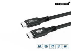 MicroConnect USB-C - USB-C čierna / Kábel USB-C / 3 m (USB3.2CC3)