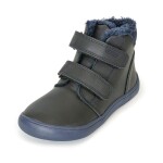 Chlapčenské zimné topánky Barefoot DENY BLACK, Protetika, čierna - 21