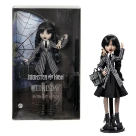 Mattel Bábika Monster High x Wednesday - Wednesday Addams