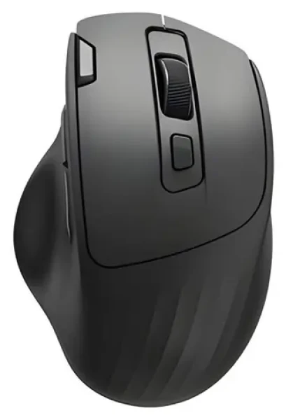 C-tech WLM-23 čierna / Bezdrôtová optická myš / Dual mode / BT5.0 + 2,4 GHz / 3200DPI / 7 tlačidiel / USB nano receiver (WLM-23)