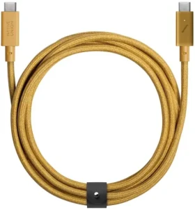 Native Union Belt Cable Pre USB-C - Lighning 2.4m oranžová (BELT-PRO2-KFT-NP)
