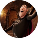 Jedlý papier Hotel Transylvania Drakula 19,5 cm - Pictu Hap - Pictu Hap