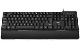 Genius KB-100XP / Membránová klávesnica / opierka dlaní / CZ+SK layout / USB (31310050403)