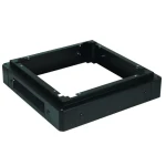 Lanview RAP120BL čierna / Podstavec pre rozvádzač / 800 x 800 mm / nosnosť 1000 kg (RAP120BL)
