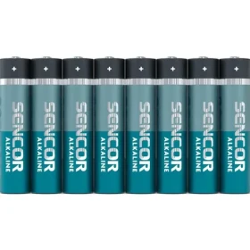 Sencor SBA LR03 8S Alkalická batéria AAA (5ks) (8590669340590)
