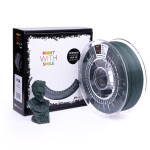 PLA filament DARK green 1,75 mm Print With Smile 0,5 kg