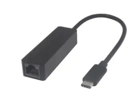 MicroConnect adaptér USB3.1 C (M) - RJ-45 (F) / 5Gbps / 20cm / čierna (USB3.1CETHB)