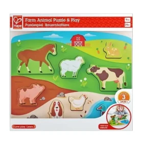 Hape Puzzle - Poľnohospodárske zvieratká