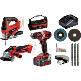 Einhell TE-TK 18/3 Li Kit JS+CD+AG Power X-Change sada náradia v taške, 4257241; 4257241