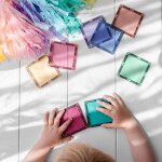 Connetix Connetix Tiles - Magnetická Stavebnica Pastelová XL 120 ks