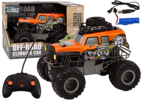 Mamido RC auto na diaľkové ovládanie terénne 1:16 oranžové