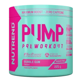 PUMP - Nutrend (žuvačka, 225 g) (77683-3-225g-bubblegum)