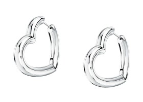 Morellato Oceľové srdiečkové náušnice Creole SAUP28