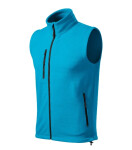 Exit fleecová vesta unisex tyrkysová XL