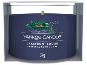 Yankee Candle Lakefront Lodge 37g - Plnená votívna sviečka v skle / doba horenia: až 10h (5038581125657)