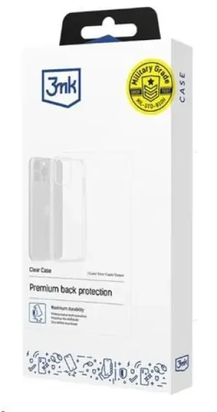 3mk Clear Case Oppo Find X9 číra / Ochranný kryt / Absorber125 (5903108724944)