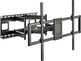 Maclean MC-482 čierny / Nástenný držiak pre TV / 33-55" / VESA 200x200 - 900x600 / nosnosť 35 kg (MC-482)