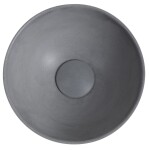 SAPHO - MINOR betónové umývadlo na dosku, priemer 26cm, šedá mat MR26017