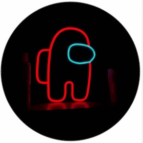 Jedlý papier Among Us neon 19,5 cm - Pictu Hap - Pictu Hap