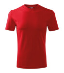 Ťažké unisex tričko červené M