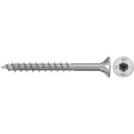 Fischer 574081 skrutky do drevotriesky 4.5 mm 70 mm TX Nerezová oceľ 100 ks; 574081