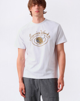 Service Works Spaghetti Tee White L